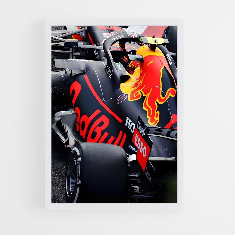 Poster RB16B: La Vitesse Électrisante – affiche Voitures de Formule 1 (vue 3)